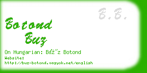 botond buz business card